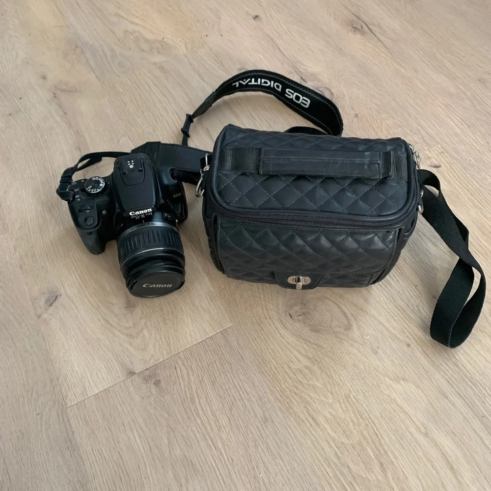 Canon grey camera